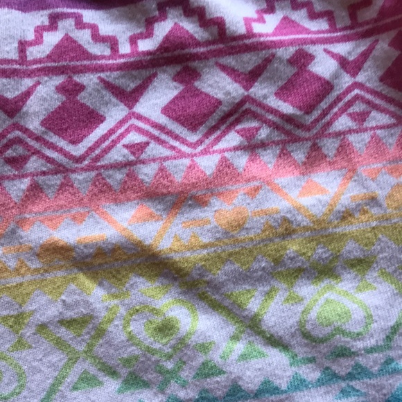 Garanimals Rainbow Aztec Pattern Matching Shorts & Tank Top - Picture 4 of 5